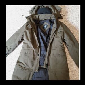 North Aware Expedition Hunter Green Winter Coat